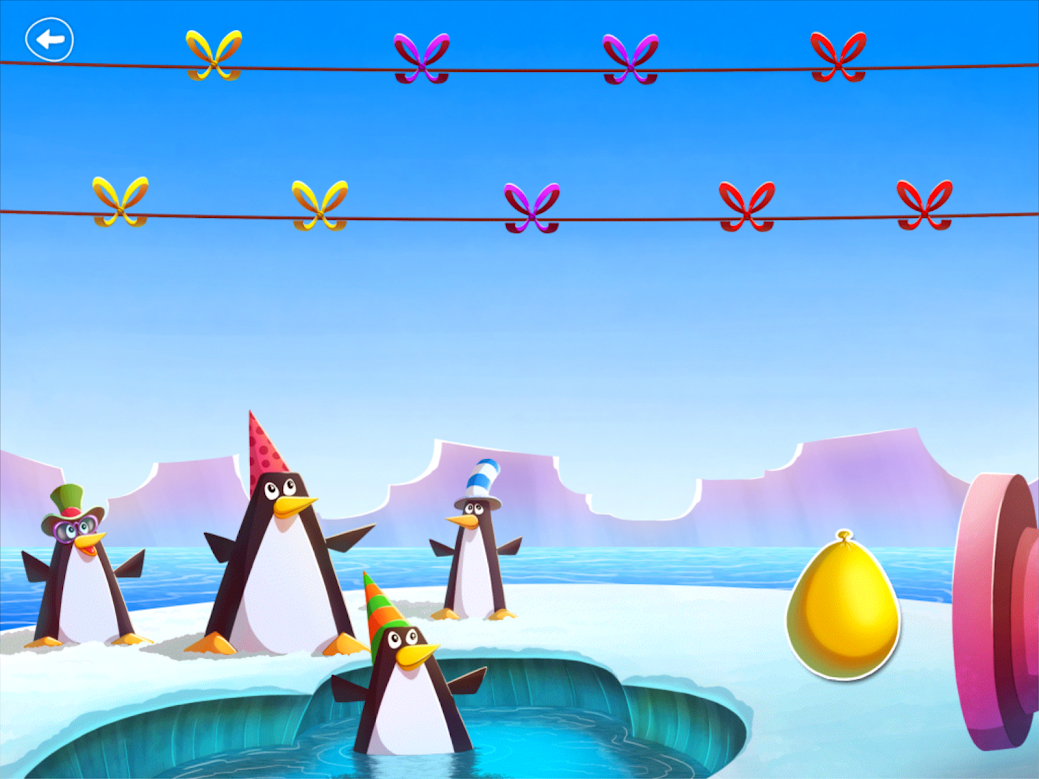 Arctic Birthday: Sorting by Color