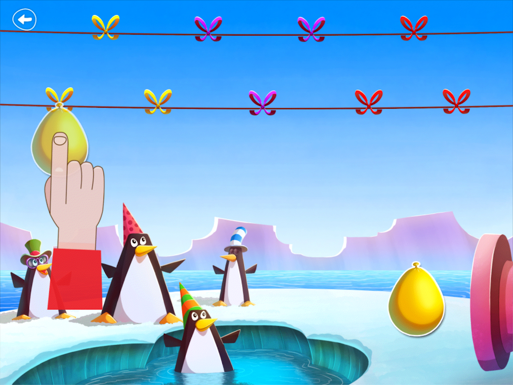 Arctic Birthday: Sorting by Color