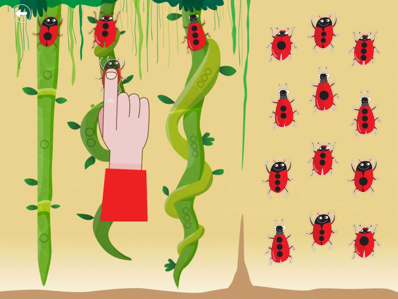 Counting 1-3: Ladybugs