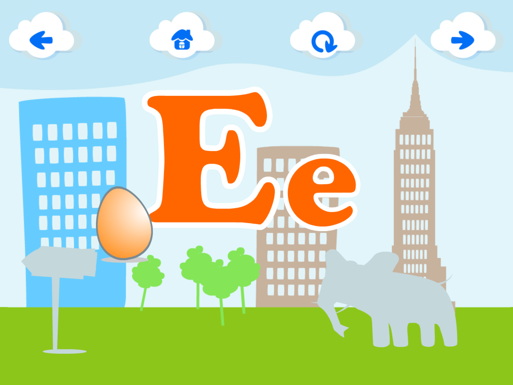 ABCs: Letter E