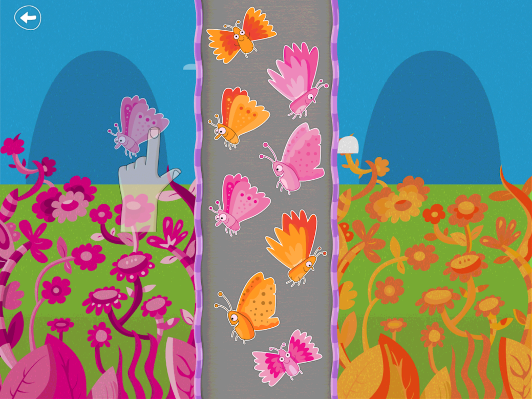 Sorting Butterflies by Color