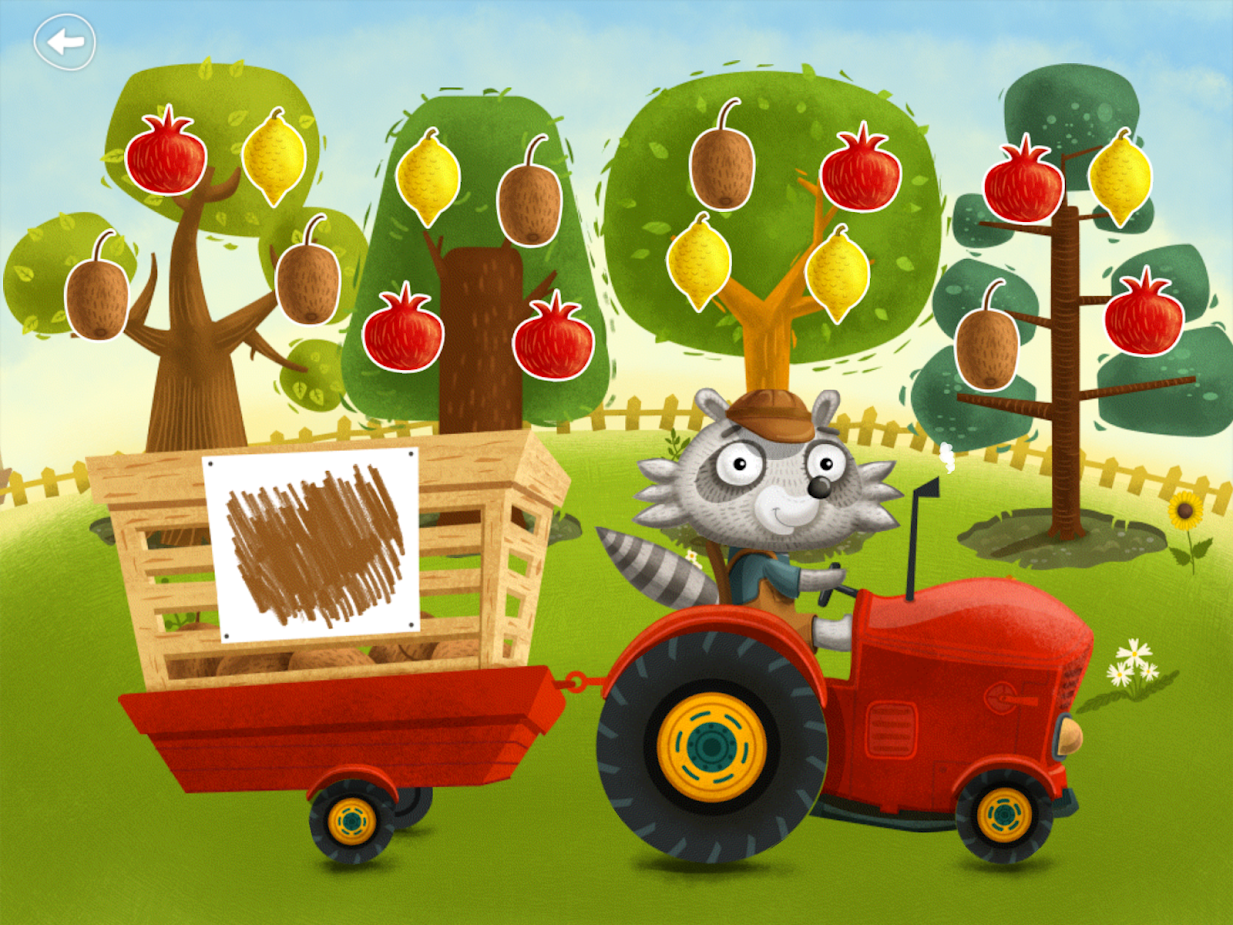 Sorting Fruits by Color