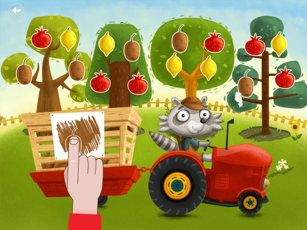 Sorting Fruits by Color