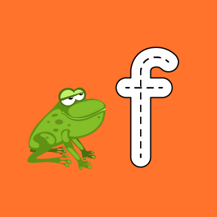 Tracing Lowercase f image