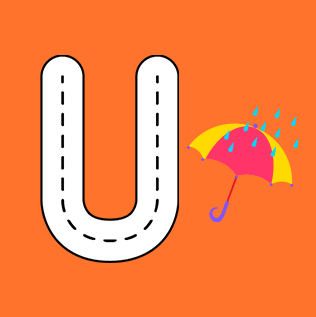 Tracing Uppercase U