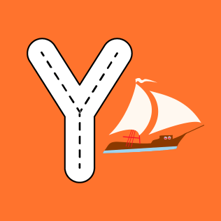 Tracing Uppercase Y