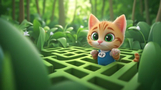 Adventure of Fluffy in Alphabet Land image