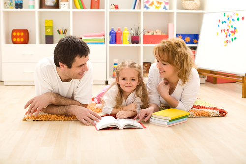 Family reading