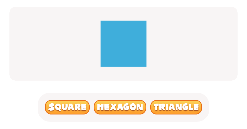 2D Shape Recognition: Discover the Hexagon, Square, or Triangle!