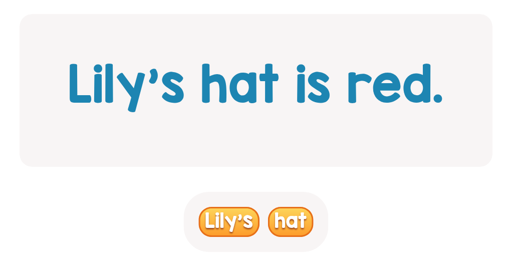 A bright red hat – who does it belong to? Let's find out together!