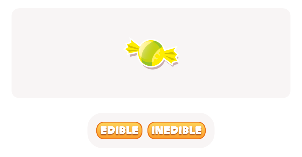 Candy's Edible or Inedible Quiz - Can You Tell the Difference?