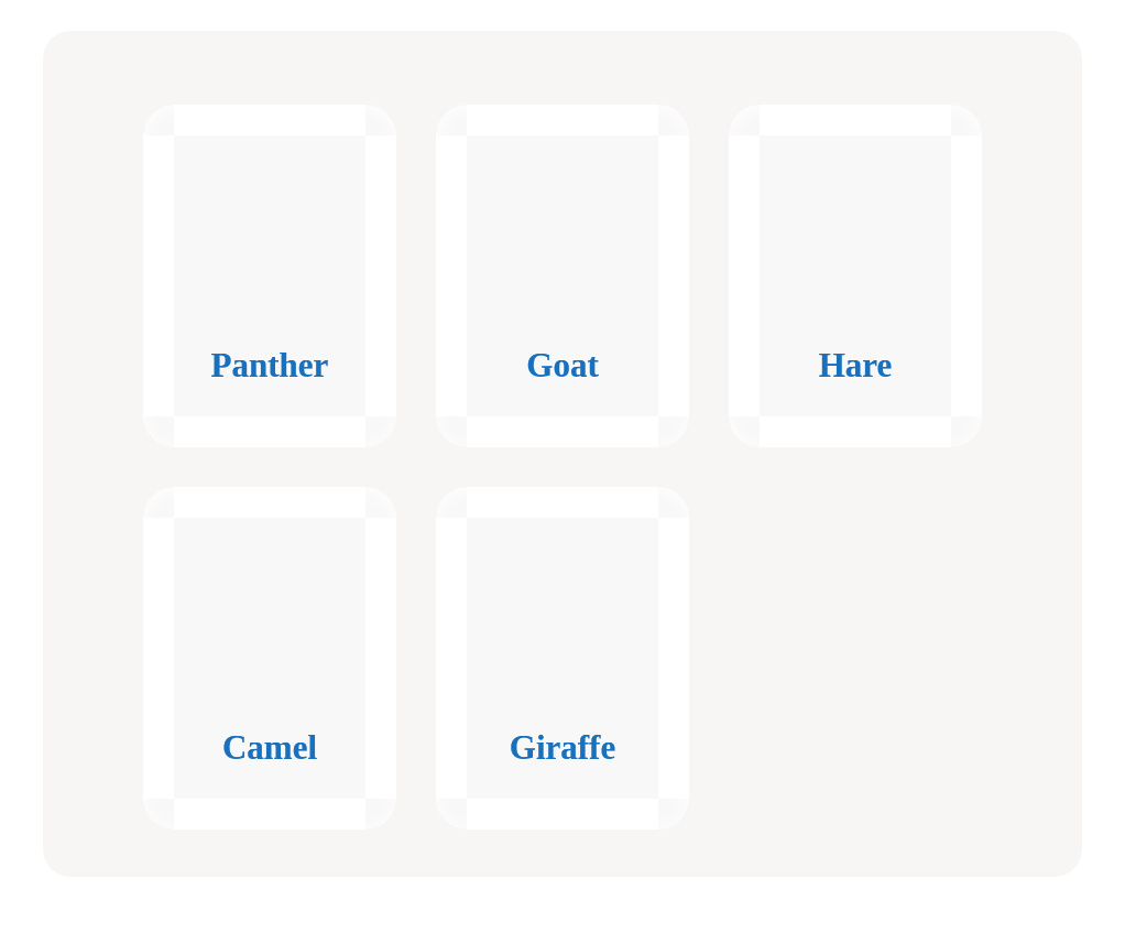 Choose all that match!