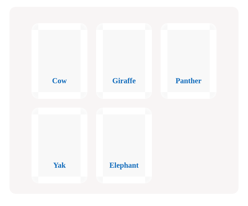 Choose all that match!