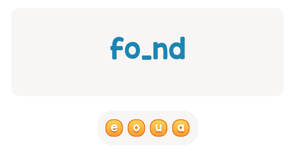 Choose the correct letter to complete this sight word!