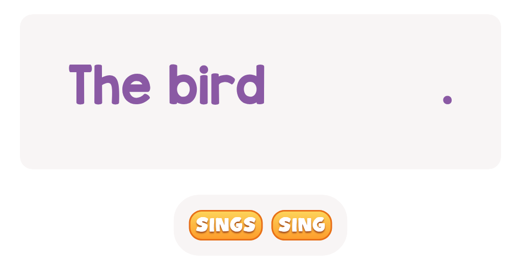 Choose the correct word.