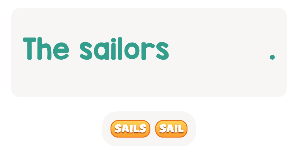 Choose the correct word.