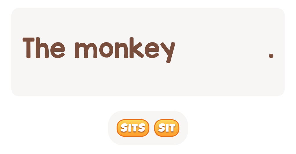 Choose the correct word.