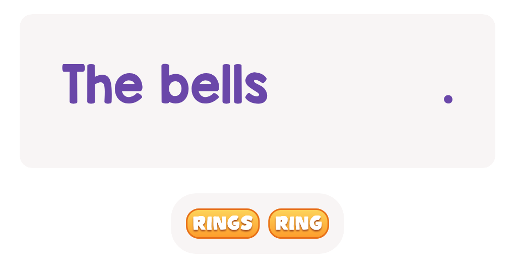 Choose the correct word.