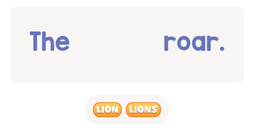 Choose the correct word.