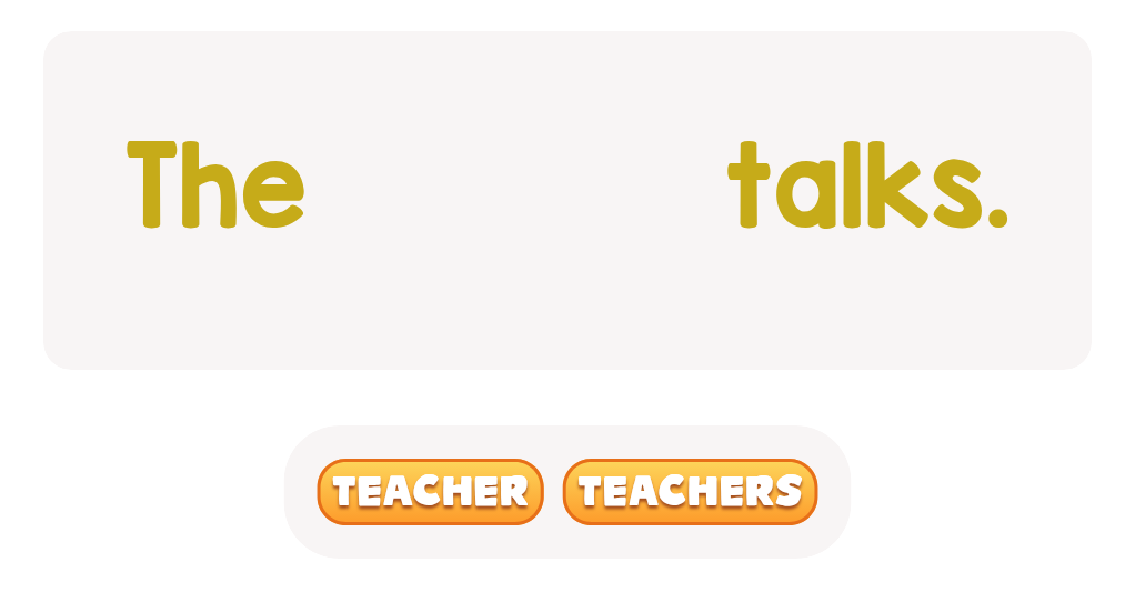 Choose the correct word.