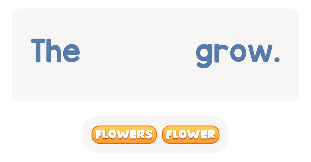 Choose the correct word.