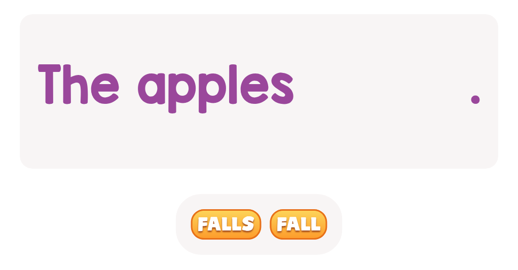 Choose the correct word.