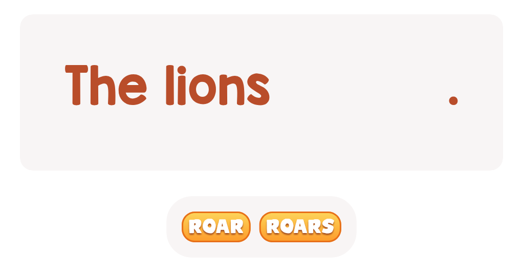 Choose the correct word.