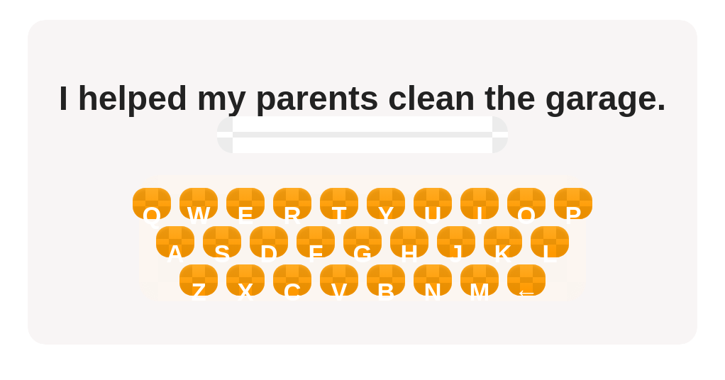 Cleaning the garage! Replace the marked words with the correct pronoun.