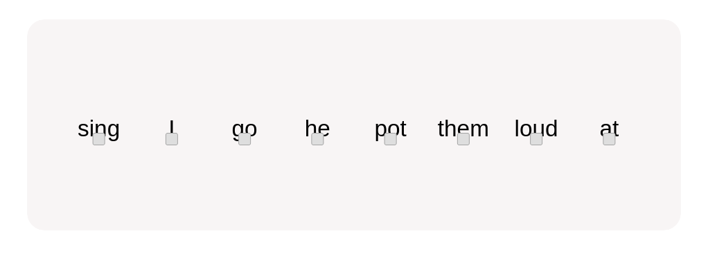 Click all personal pronouns listed below.