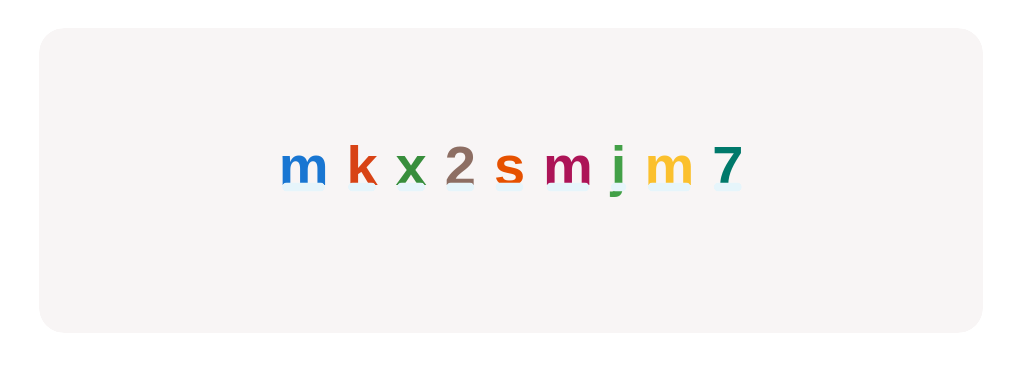 Click every lowercase letter ‘m’ you see.