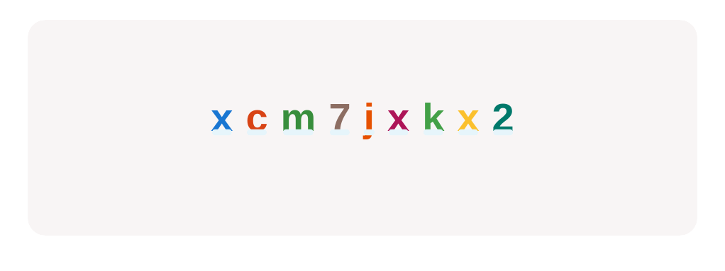 Click every lowercase letter ‘x’ you see.