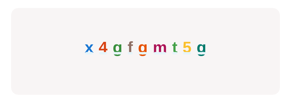 Click on every lowercase ‘g’ in this set.