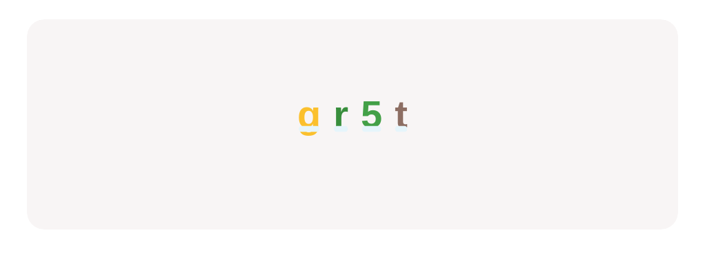 Click on the lowercase letter ‘g’.