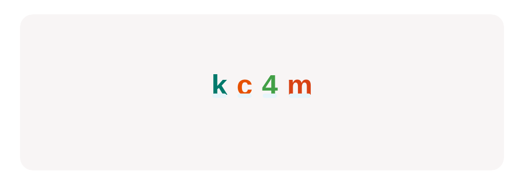 Click on the lowercase letter ‘k’.