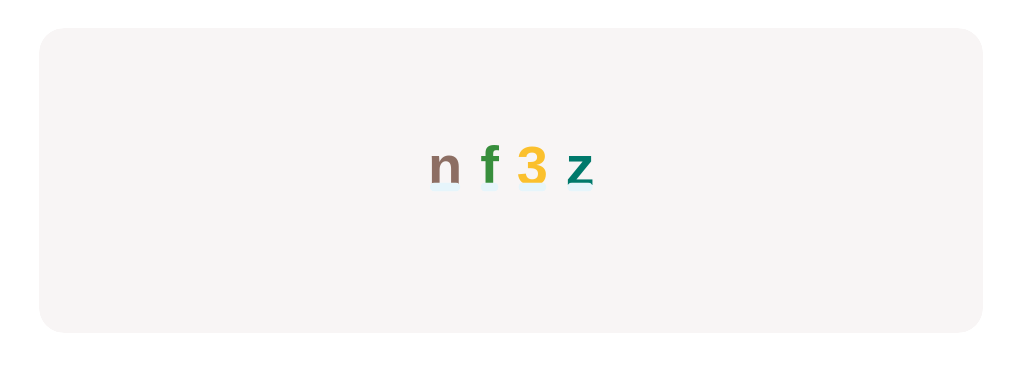 Click on the lowercase letter ‘n’.