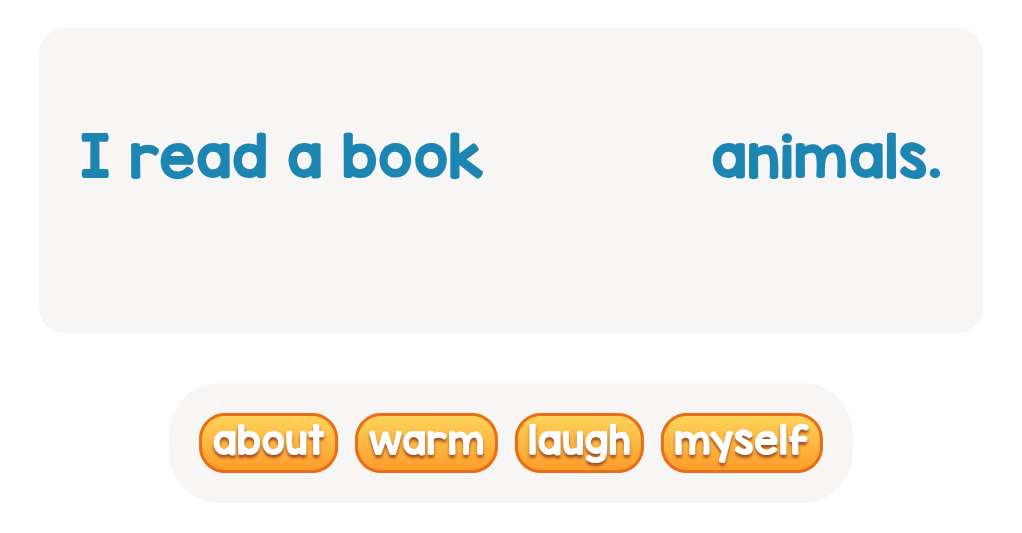 Complete the Sentence - Find the missing word