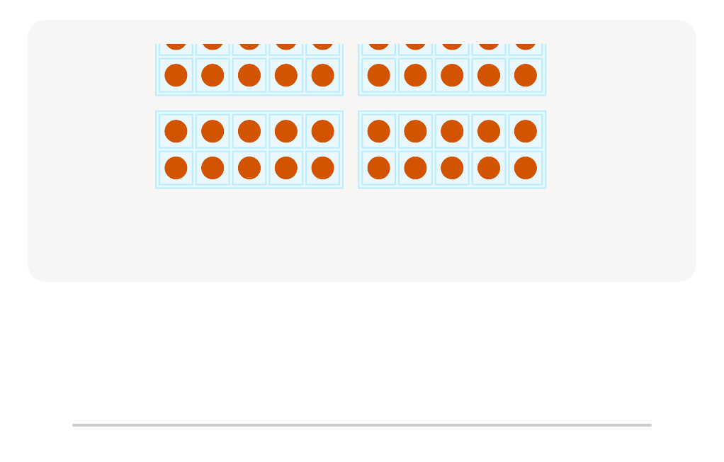 Count Base Ten Blocks up to 50 – Type the Correct Number