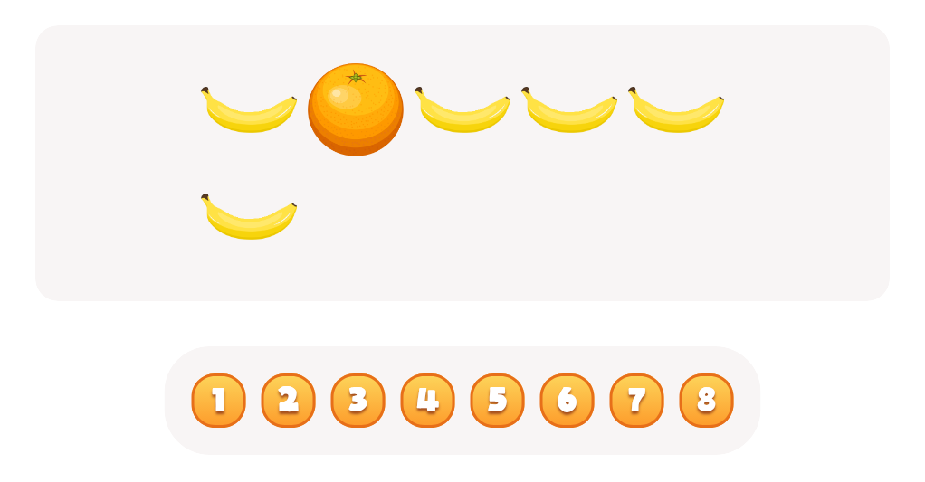 Count the  Bananas Worksheet