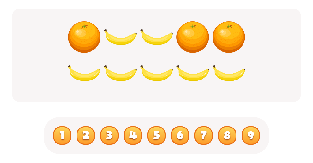 Count the  Bananas Worksheet