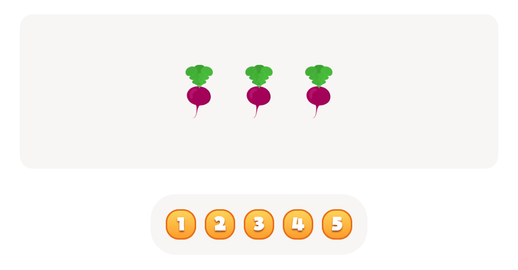 Count the  Beetroots Worksheet