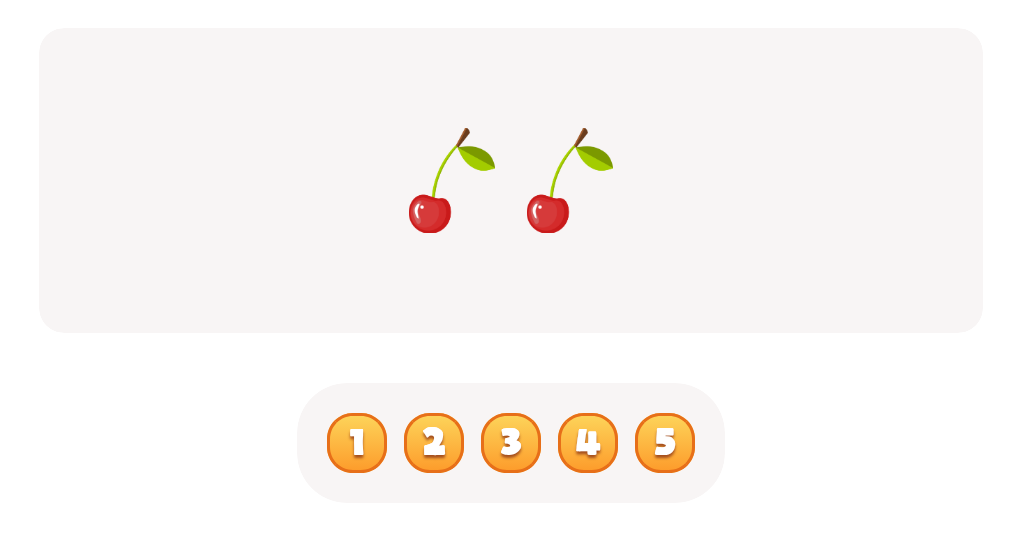 Count the  Cherries Worksheet