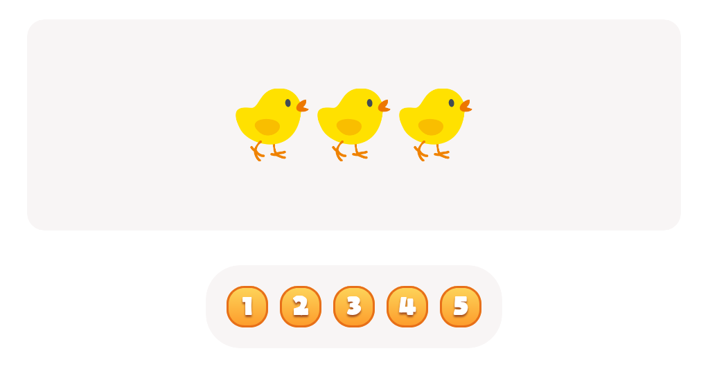 Count the  Chickens Worksheet