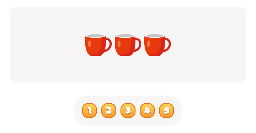 Count the  Cups Worksheet