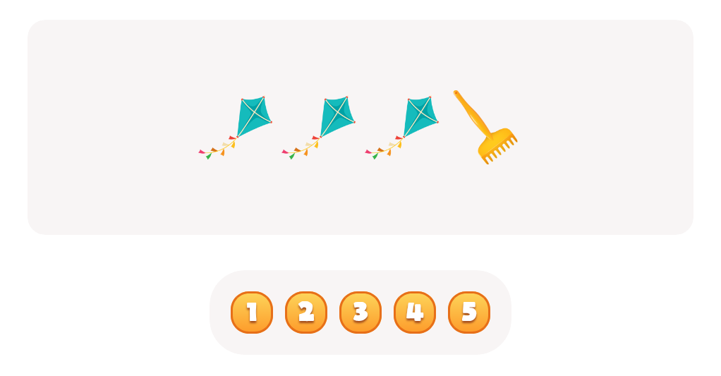 Count the  Kites Worksheet