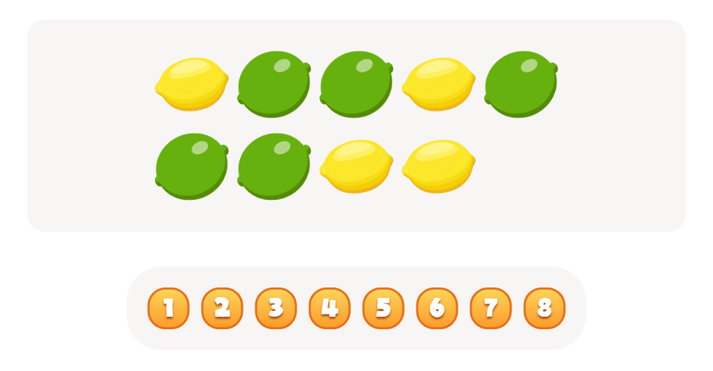 Count the  Limes Worksheet