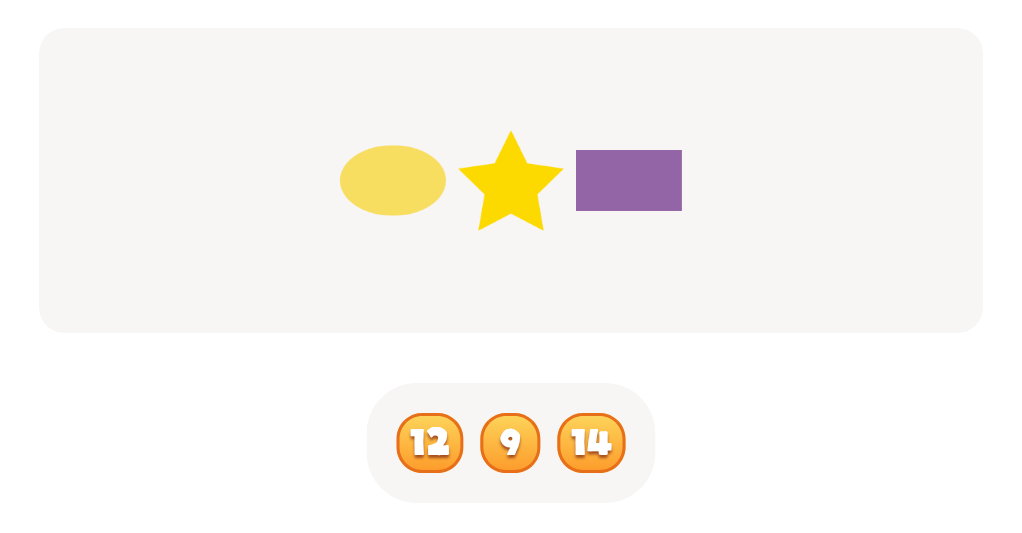 Count the number of angles in a Oval, a Star and a Rectangle Worksheet