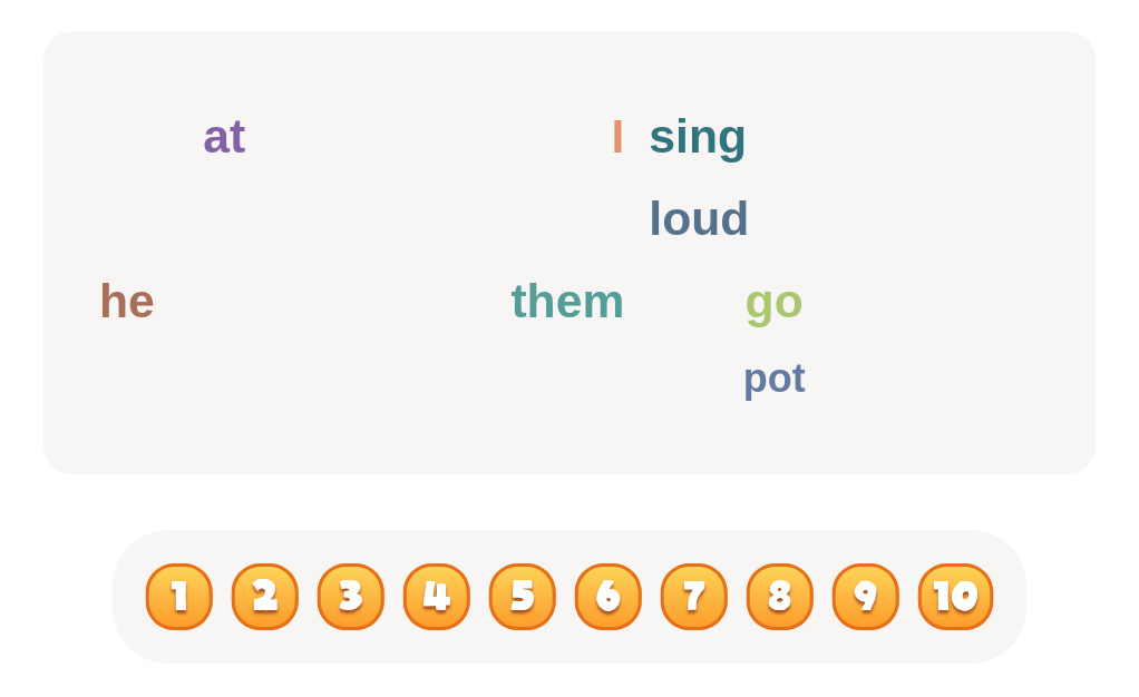 Count the number of personal pronouns – click the answer.