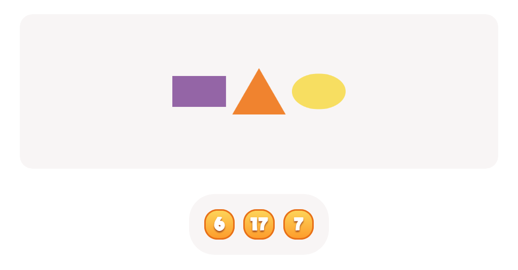 Count the number of sides in a Rectangles, a Triangles, and a Ovals Worksheet