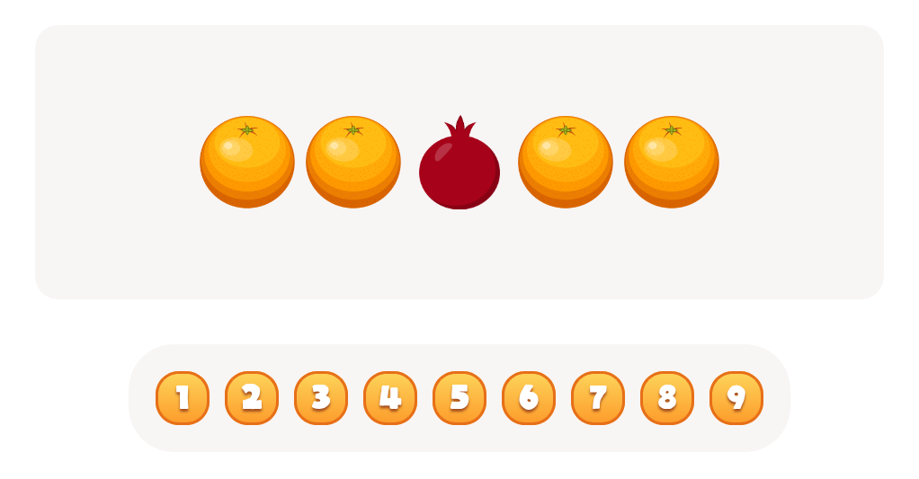 Count the  Oranges Worksheet