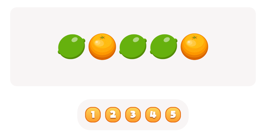 Count the  Oranges Worksheet